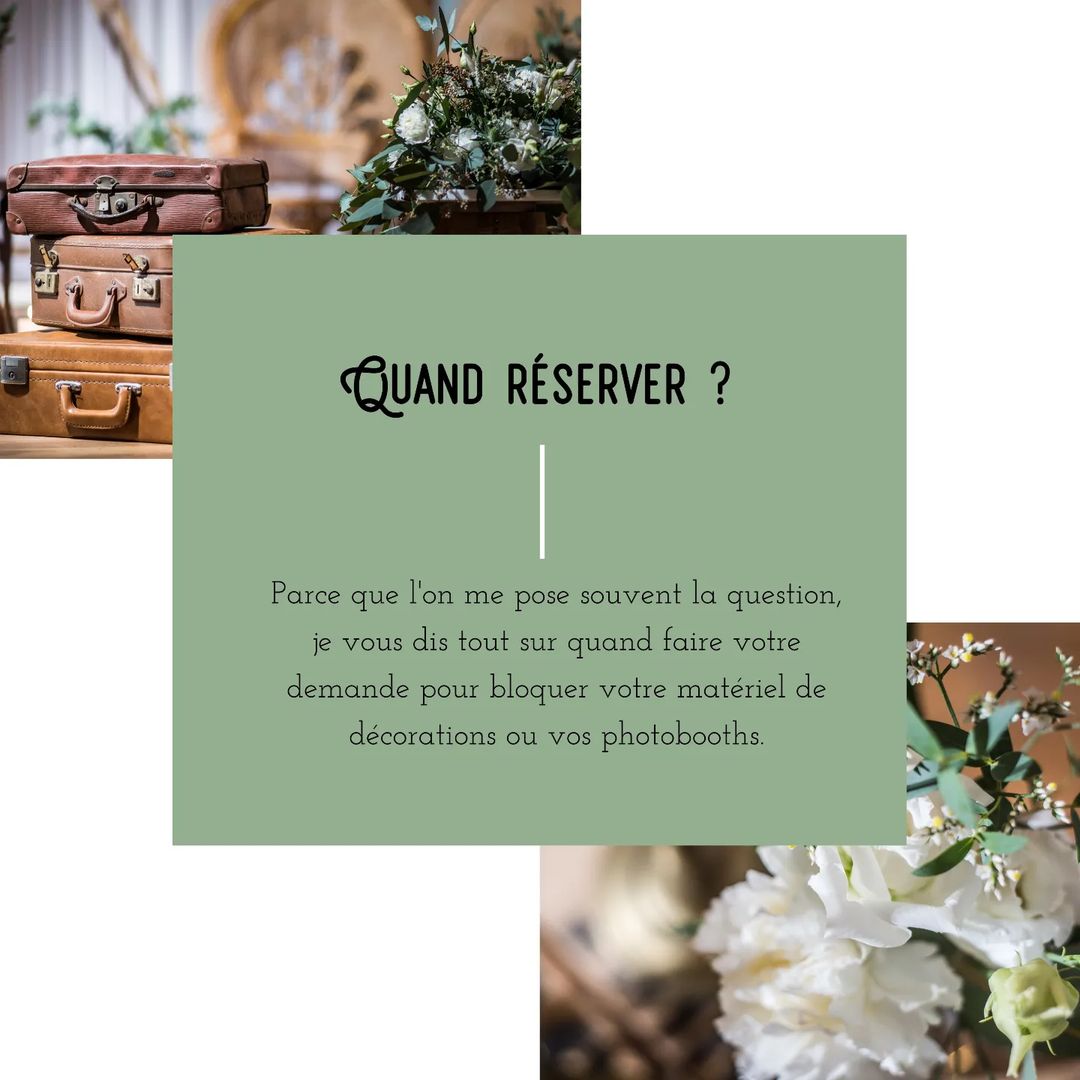 DU CÔTÉ DES RÉSERVATIONS Comment ça se passe ? Et surtout quand réserver ? Cette question vous nous la poser souvent, et à vr...